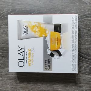 Olay Regenerist Vitamin C + Peptide 24 Face wash and moisturizer*BRAND NEW*